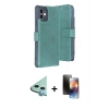 MARSİLYAN™- iPhone 11 Kılıf Siluet Işık Serisi - Siyah 3D Antistatik Mat Seramik Nano Ekran Koruyucu + Raze Metal Kamera Lens - MI