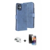 MARSİLYAN™- iPhone 11 Kılıf Siluet Işık Serisi - Siyah 3D Antistatik Mat Seramik Nano Ekran Koruyucu + Pers Alüminyum Kamera Lens - YL