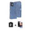 MARSİLYAN™- iPhone 11 Kılıf Siluet Işık Serisi - Siyah 3D Antistatik Mat Seramik Nano Ekran Koruyucu + PVD Metal Kamera Lens - YL
