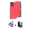MARSİLYAN™- iPhone 11 Kılıf Siluet Işık Serisi - Siyah 3D Antistatik Mat Seramik Nano Ekran Koruyucu + Raze Metal Kamera Lens - MR