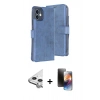 MARSİLYAN™- iPhone 11 Kılıf Siluet Işık Serisi - Siyah 3D Antistatik Mat Seramik Nano Ekran Koruyucu + Raze Metal Kamera Lens - GS