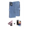 MARSİLYAN™- iPhone 11 Kılıf Siluet Işık Serisi - Siyah 3D Antistatik Mat Seramik Nano Ekran Koruyucu + Raze Metal Kamera Lens - SH