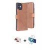 MARSİLYAN™- iPhone 11 Kılıf Siluet Işık Serisi - Siyah 3D Antistatik Seramik Nano Ekran Koruyucu + Pers Alüminyum Kamera Lens - KI