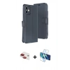 MARSİLYAN™- iPhone 11 Kılıf Siluet Işık Serisi - Siyah 3D Antistatik Seramik Nano Ekran Koruyucu + Pers Alüminyum Kamera Lens - KI