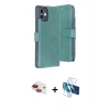MARSİLYAN™- iPhone 11 Kılıf Siluet Işık Serisi - Siyah 3D Antistatik Seramik Nano Ekran Koruyucu + Pers Alüminyum Kamera Lens - KI