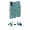 MARSİLYAN™- iPhone 11 Kılıf Siluet Işık Serisi - Siyah 3D Antistatik Seramik Nano Ekran Koruyucu + Raze Metal Kamera Lens - MI