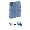 MARSİLYAN™- iPhone 11 Kılıf Siluet Işık Serisi - Siyah 3D Antistatik Seramik Nano Ekran Koruyucu + Pers Alüminyum Kamera Lens - GI