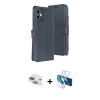 MARSİLYAN™- iPhone 11 Kılıf Siluet Işık Serisi - Siyah 3D Antistatik Seramik Nano Ekran Koruyucu + Pers Alüminyum Kamera Lens - YL