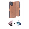 MARSİLYAN™- iPhone 11 Kılıf Siluet Işık Serisi - Siyah 3D Antistatik Seramik Nano Ekran Koruyucu + Raze Metal Kamera Lens - SH