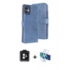 MARSİLYAN™- iPhone 11 Kılıf Siluet Işık Serisi - Siyah 3D Antistatik Seramik Nano Ekran Koruyucu + PVD Metal Kamera Lens - YL