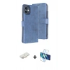 MARSİLYAN™- iPhone 11 Kılıf Siluet Işık Serisi - Siyah 3D Antistatik Seramik Nano Ekran Koruyucu + Renkli Kamera Lens Koruma Cam - YL