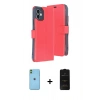 MARSİLYAN™- iPhone 11 Kılıf Siluet Işık Serisi - Siyah 6D Antistatik Mat Seramik Hayalet Nano Ekran Koruyucu + Neon Fosforlu Kamera Lens - YL
