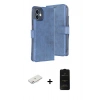 MARSİLYAN™- iPhone 11 Kılıf Siluet Işık Serisi - Siyah 6D Antistatik Mat Seramik Hayalet Nano Ekran Koruyucu + Pembe Renkli Kamera Lens Koruma Cam