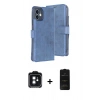 MARSİLYAN™- iPhone 11 Kılıf Siluet Işık Serisi - Siyah 6D Antistatik Mat Seramik Hayalet Nano Ekran Koruyucu + Siyah PVD Metal Kamera Lens