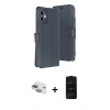 MARSİLYAN™- iPhone 11 Kılıf Siluet Işık Serisi - Siyah 6D Antistatik Mat Seramik Hayalet Nano Ekran Koruyucu + Yeşil Pers Alüminyum Kamera Lens