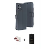 MARSİLYAN™- iPhone 11 Kılıf Siluet Işık Serisi - Siyah 6D Antistatik Mat Seramik Hayalet Nano Ekran Koruyucu + Pers Alüminyum Kamera Lens - KI