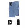 MARSİLYAN™- iPhone 11 Kılıf Siluet Işık Serisi - Siyah 6D Antistatik Mat Seramik Hayalet Nano Ekran Koruyucu + PVD Metal Kamera Lens - TU