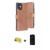 MARSİLYAN™- iPhone 11 Kılıf Siluet Işık Serisi - Siyah 6D Antistatik Mat Seramik Hayalet Nano Ekran Koruyucu + Rainbow Kamera Lens Koruma Cam - KI