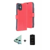 MARSİLYAN™- iPhone 11 Kılıf Siluet Işık Serisi - Siyah 6D Antistatik Mat Seramik Hayalet Nano Ekran Koruyucu + Mavi Raze Metal Kamera Lens