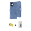 MARSİLYAN™- iPhone 11 Kılıf Siluet Işık Serisi - Siyah 6D Mat Seramik Hayalet Nano Ekran Koruyucu + Rainbow Kamera Lens Koruma Cam - KI