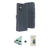 MARSİLYAN™- iPhone 11 Kılıf Siluet Işık Serisi - Siyah 6D Mat Seramik Hayalet Nano Ekran Koruyucu + Raze Metal Kamera Lens - MI