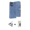 MARSİLYAN™- iPhone 11 Kılıf Siluet Işık Serisi - Siyah 6D Mat Seramik Hayalet Nano Ekran Koruyucu + Raze Metal Kamera Lens - GS