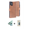 MARSİLYAN™- iPhone 11 Kılıf Siluet Işık Serisi - Siyah 6D Mat Seramik Hayalet Nano Ekran Koruyucu + Raze Metal Kamera Lens - MI