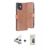MARSİLYAN™- iPhone 11 Kılıf Siluet Işık Serisi - Siyah 6D Mat Seramik Hayalet Nano Ekran Koruyucu + Raze Metal Kamera Lens - GS