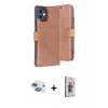 MARSİLYAN™- iPhone 11 Kılıf Siluet Işık Serisi - Siyah Bilvis 3D Cam Ekran Koruyucu + Pers Alüminyum Kamera Lens - GI