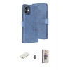 MARSİLYAN™- iPhone 11 Kılıf Siluet Işık Serisi - Siyah Bilvis 3D Cam Ekran Koruyucu + Renkli Kamera Lens Koruma Cam - SI