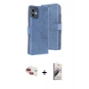 MARSİLYAN™- iPhone 11 Kılıf Siluet Işık Serisi - Siyah Bilvis 3D Mat Cam Ekran Koruyucu + Pers Alüminyum Kamera Lens - KI