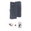 MARSİLYAN™- iPhone 11 Kılıf Siluet Işık Serisi - Siyah Bilvis 3D Mat Cam Ekran Koruyucu + Pers Alüminyum Kamera Lens - KI