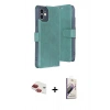 MARSİLYAN™- iPhone 11 Kılıf Siluet Işık Serisi - Siyah Bilvis 3D Mat Cam Ekran Koruyucu + Pers Alüminyum Kamera Lens - KI