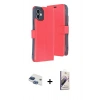 MARSİLYAN™- iPhone 11 Kılıf Siluet Işık Serisi - Siyah Bilvis 3D Mat Cam Ekran Koruyucu + Pers Alüminyum Kamera Lens - LT