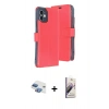 MARSİLYAN™- iPhone 11 Kılıf Siluet Işık Serisi - Siyah Bilvis 3D Mat Cam Ekran Koruyucu + Pers Alüminyum Kamera Lens - GI