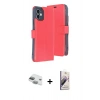 MARSİLYAN™- iPhone 11 Kılıf Siluet Işık Serisi - Siyah Bilvis 3D Mat Cam Ekran Koruyucu + Pers Alüminyum Kamera Lens - YL