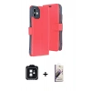 MARSİLYAN™- iPhone 11 Kılıf Siluet Işık Serisi - Siyah Bilvis 3D Mat Cam Ekran Koruyucu + PVD Metal Kamera Lens - SH