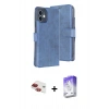 MARSİLYAN™- iPhone 11 Kılıf Siluet Işık Serisi - Siyah Bilvis 5in1 3D Magic Cam Ekran Koruyucu + Pers Alüminyum Kamera Lens - KI