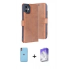 MARSİLYAN™- iPhone 11 Kılıf Siluet Işık Serisi - Siyah Bilvis 5in1 3D Magic Cam Ekran Koruyucu + Neon Fosforlu Kamera Lens - TU