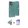 MARSİLYAN™- iPhone 11 Kılıf Siluet Işık Serisi - Siyah Bilvis 5in1 3D Magic Cam Ekran Koruyucu + Raze Metal Kamera Lens - KI