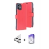 MARSİLYAN™- iPhone 11 Kılıf Siluet Işık Serisi - Siyah Bilvis 5in1 3D Magic Cam Ekran Koruyucu + Raze Metal Kamera Lens - GS