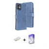 MARSİLYAN™- iPhone 11 Kılıf Siluet Işık Serisi - Siyah Bilvis 5in1 3D Magic Cam Ekran Koruyucu + Renkli Kamera Lens Koruma Cam - SI