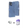 MARSİLYAN™- iPhone 11 Kılıf Siluet Işık Serisi - Siyah Bilvis 5in1 3D Magic Cam Ekran Koruyucu + Yeşil Pers Alüminyum Kamera Lens
