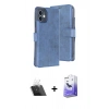 MARSİLYAN™- iPhone 11 Kılıf Siluet Işık Serisi - Siyah Bilvis 5in1 5D Magic Hayalet Cam Ekran Koruyucu + Kamera Lens Koruma Cam - SF
