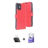 MARSİLYAN™- iPhone 11 Kılıf Siluet Işık Serisi - Siyah Bilvis 5in1 5D Magic Hayalet Cam Ekran Koruyucu + Kamera Lens Koruma Cam - SF