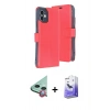 MARSİLYAN™- iPhone 11 Kılıf Siluet Işık Serisi - Siyah Bilvis 5in1 5D Magic Hayalet Cam Ekran Koruyucu + Raze Metal Kamera Lens - KI