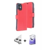 MARSİLYAN™- iPhone 11 Kılıf Siluet Işık Serisi - Siyah Bilvis 5in1 5D Magic Hayalet Cam Ekran Koruyucu + Raze Metal Kamera Lens - GS