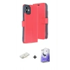 MARSİLYAN™- iPhone 11 Kılıf Siluet Işık Serisi - Siyah Bilvis 5in1 5D Magic Hayalet Cam Ekran Koruyucu + Sarı Renkli Kamera Lens Koruma Cam