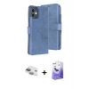 MARSİLYAN™- iPhone 11 Kılıf Siluet Işık Serisi - Siyah Bilvis 5in1 5D Magic Hayalet Cam Ekran Koruyucu + Pers Alüminyum Kamera Lens - YL