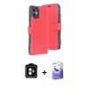 MARSİLYAN™- iPhone 11 Kılıf Siluet Işık Serisi - Siyah Bilvis 5in1 5D Magic Hayalet Cam Ekran Koruyucu + PVD Metal Kamera Lens - YL
